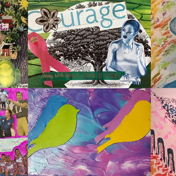 Community group collage